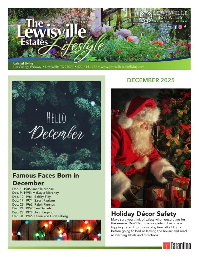 Assisted Living Current Newsletter